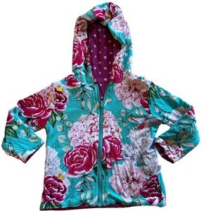 Posh Peanut Bamboo Blend Reversible Hooded Jacket 6-12 months